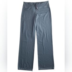 Lululemon Women's High Rise Relaxed Fit Wide Leg Loun Pants Heated Gray Size 10